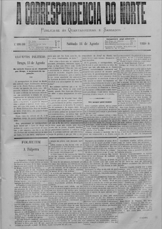 Correspndência do Norte (A)