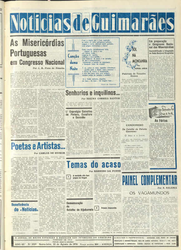 Notícias de Guimarães