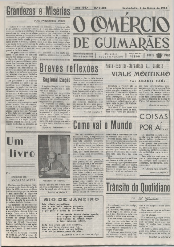 Comércio de Guimarães (O)