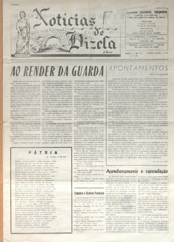Notícias de Vizela