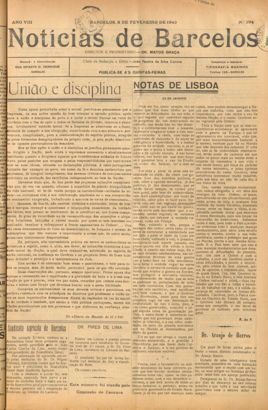 Notícias de Barcelos