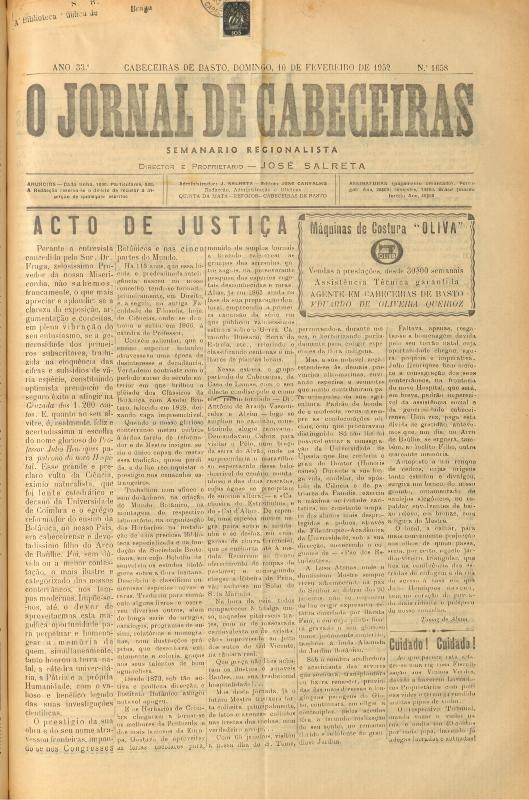 Jornal de Cabeceiras (O)