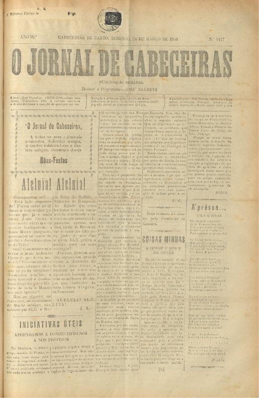 Jornal de Cabeceiras (O)