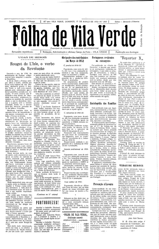 Folha de Vila Verde (A)