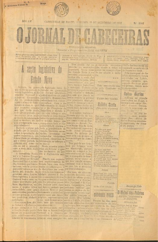 Jornal de Cabeceiras (O)