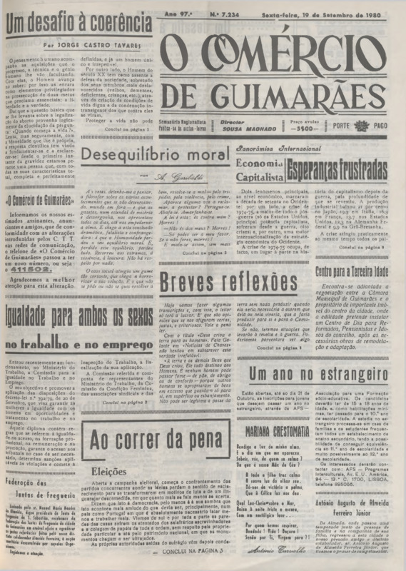 Comércio de Guimarães (O)