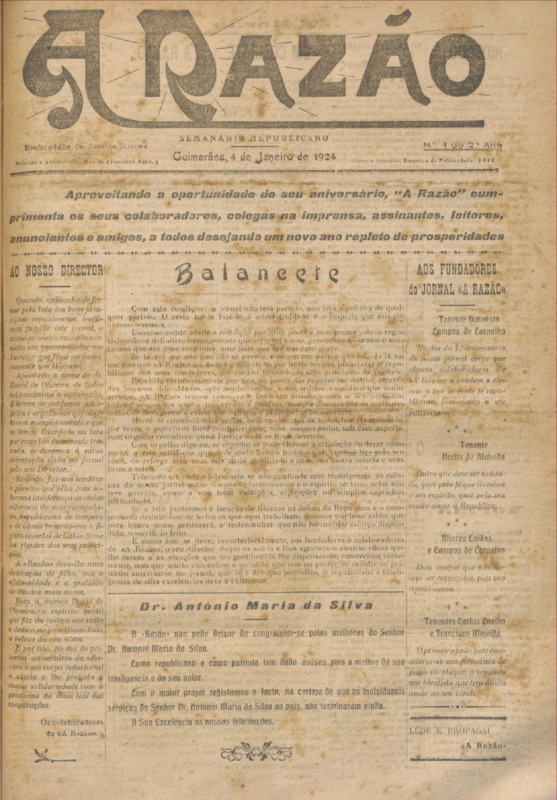 Razão (A)