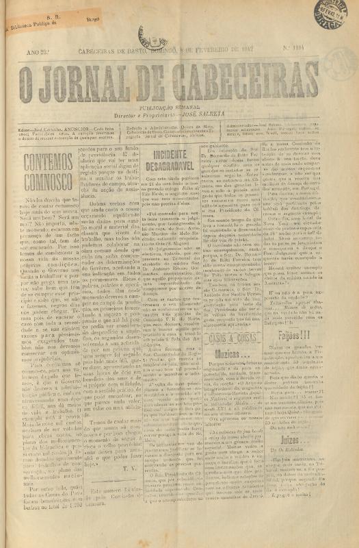 Jornal de Cabeceiras (O)