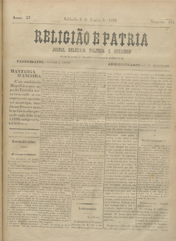 Religião e Pátria