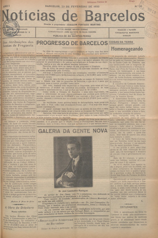 Notícias de Barcelos