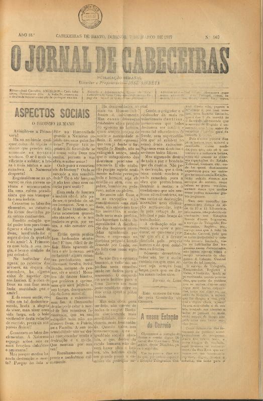 Jornal de Cabeceiras (O)