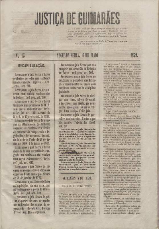 Justiça de Guimarães
