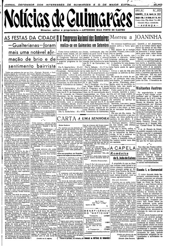 Notícias de Guimarães