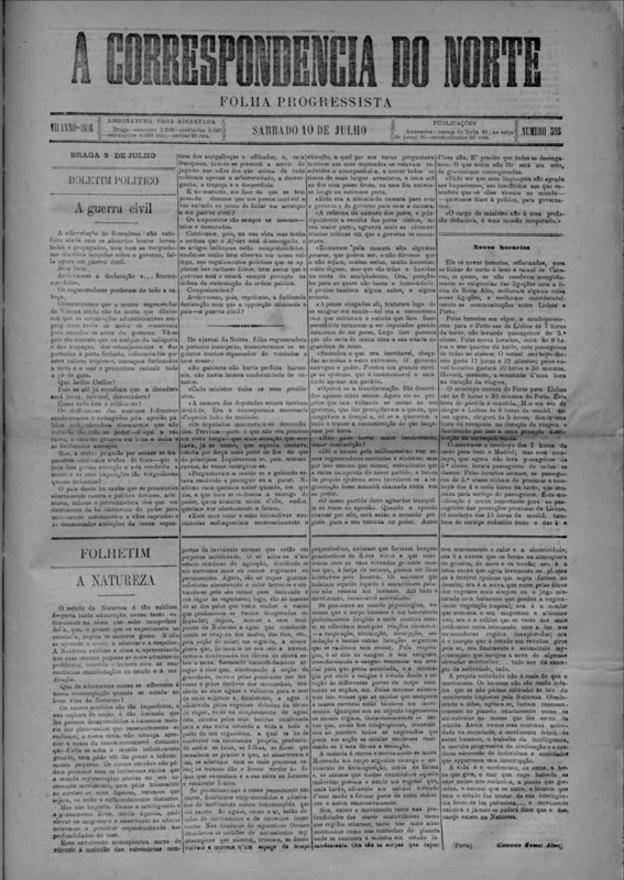 Correspndência do Norte (A)