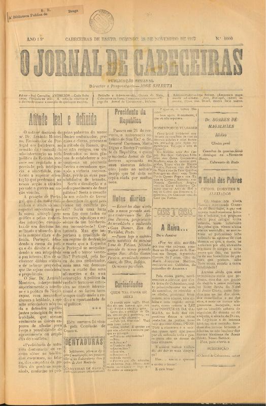 Jornal de Cabeceiras (O)