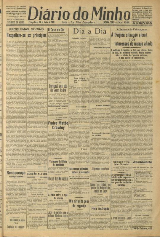 Diário do Minho (1921-1950)